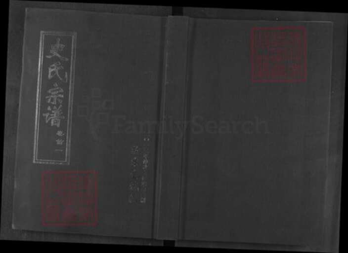 湖北省武汉市新洲区史氏敦本堂族谱-史氏宗谱.pdf电子版缩略图