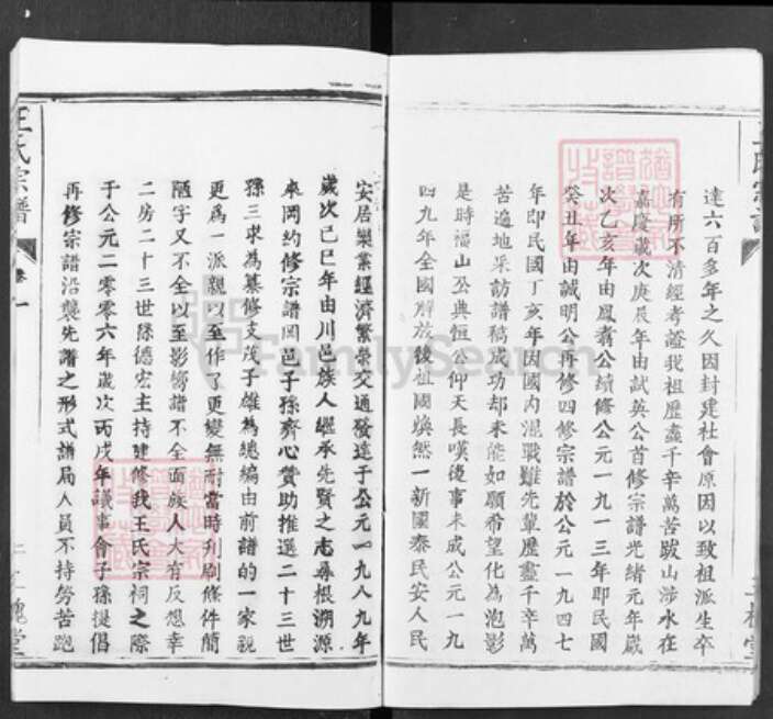 湖北省武汉市新洲区王氏三槐堂族谱-王氏宗谱.pdf电子版预览图5