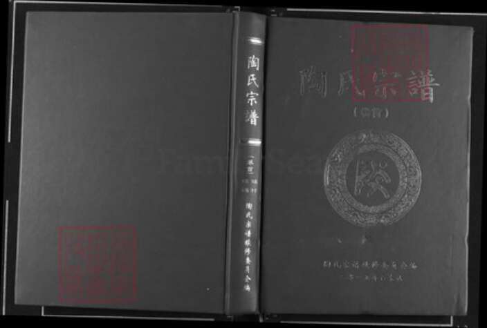 湖北省武汉市新洲区陶氏五柳堂族谱-陶氏宗谱.pdf电子版缩略图