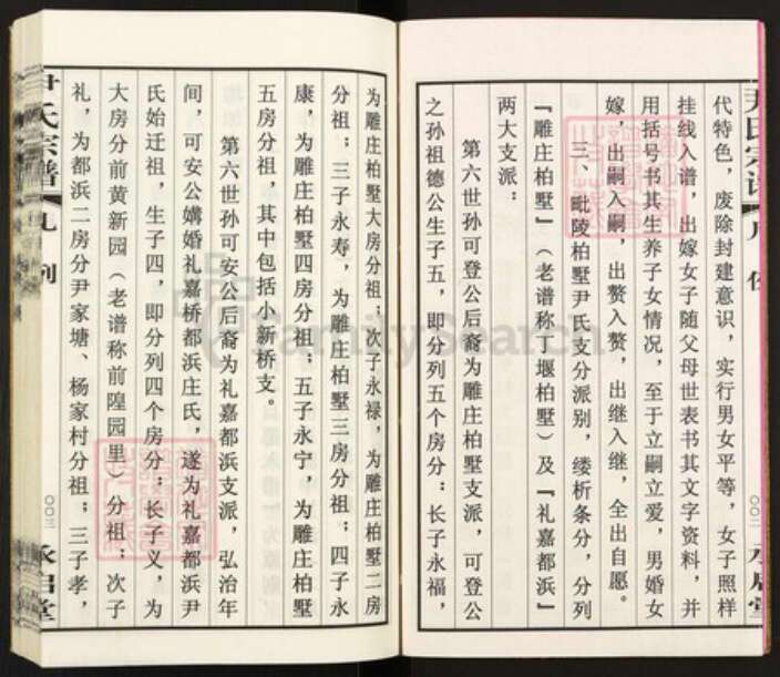 江苏省常州市天宁区尹氏承启堂族谱-毗陵尹氏宗谱.pdf电子版预览图5