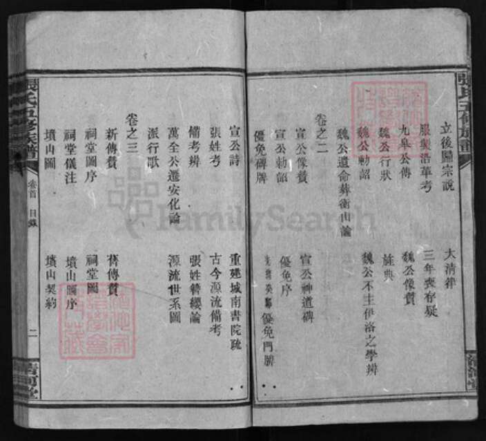 湖南省娄底市新化县湖南省益阳市安化县张氏族谱-张氏五修族谱 [12卷,首1卷].pdf电子版预览图2