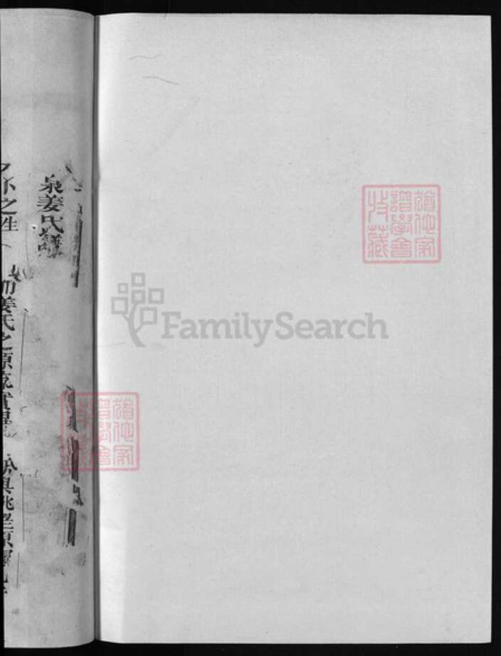 江西省上饶市玉山县姜氏族谱-石泉姜氏宗谱 [残卷].pdf电子版预览图1