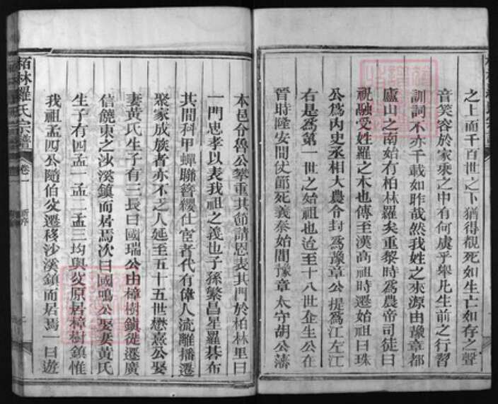 江西省上饶市罗氏族谱-柏林罗氏宗谱 [4卷].pdf电子版预览图2