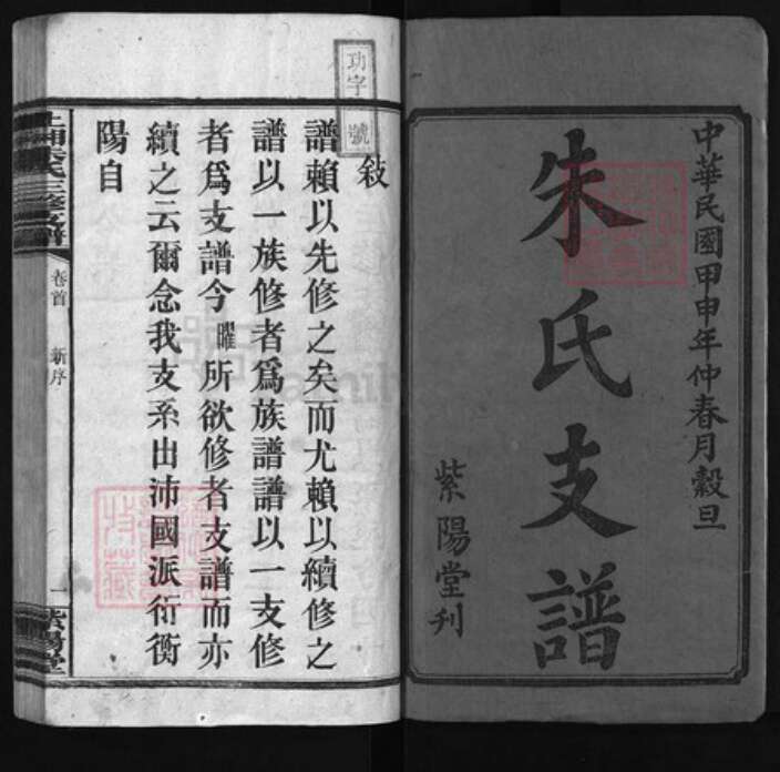 湖南省衡阳市湖南省长沙市朱氏族谱-上湘朱氏三修支谱 [残卷].pdf电子版预览图1