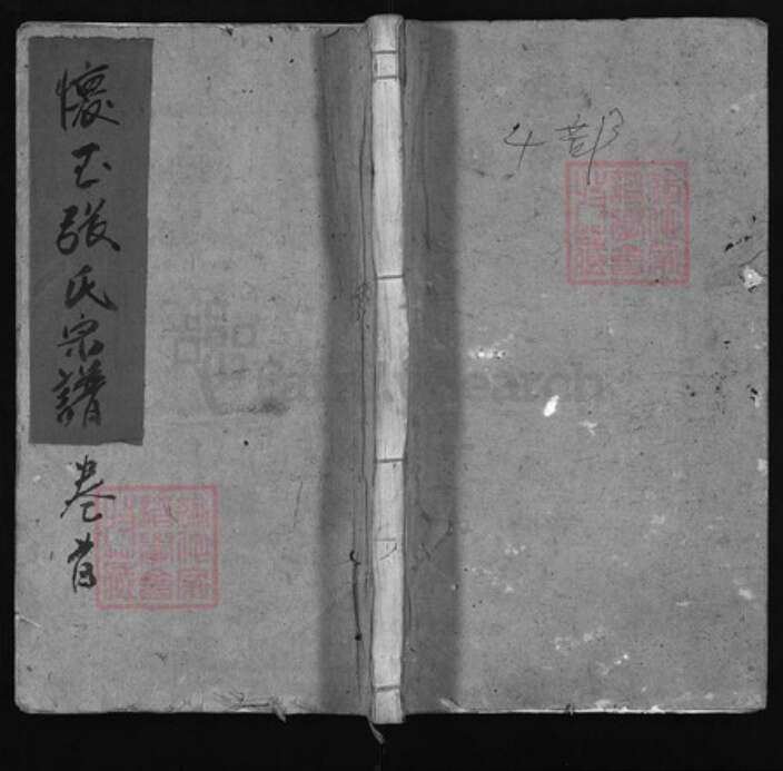 福建省泉州市安溪县张氏族谱-怀玉张氏宗谱 [10卷,首末各1卷].pdf电子版缩略图