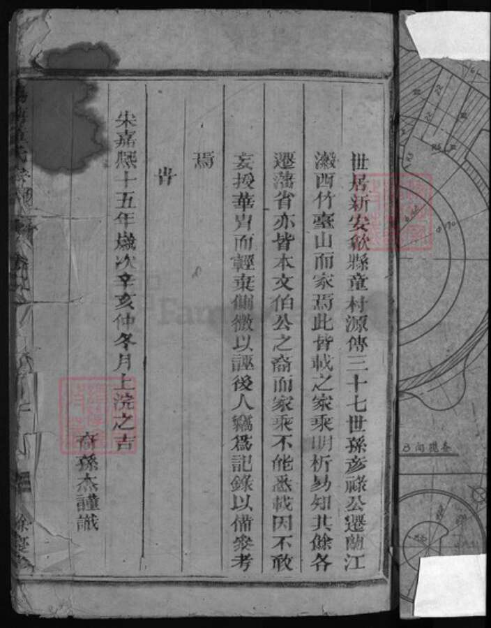 浙江省金华市童氏族谱-杨塘童氏宗谱 [2卷].pdf电子版预览图2