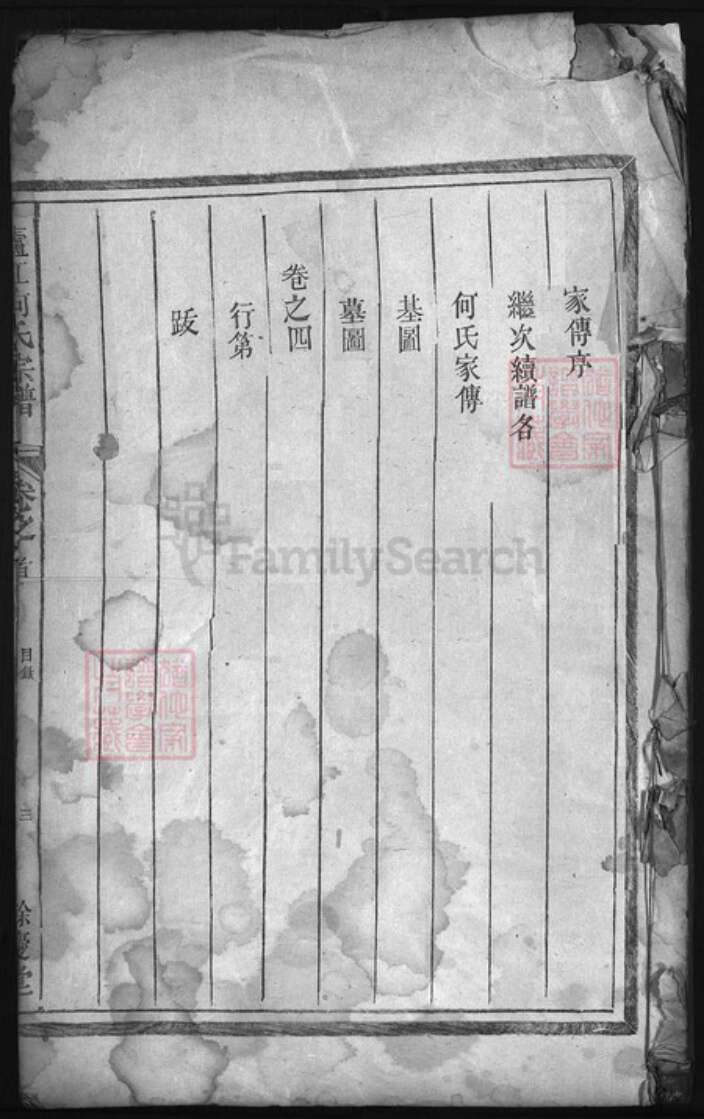 浙江省何氏族谱-卢江何氏宗谱 [4卷,首1卷].pdf电子版缩略图