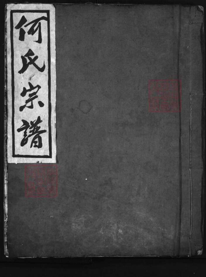 浙江省何氏族谱-卢江何氏宗谱 [3卷].pdf电子版缩略图