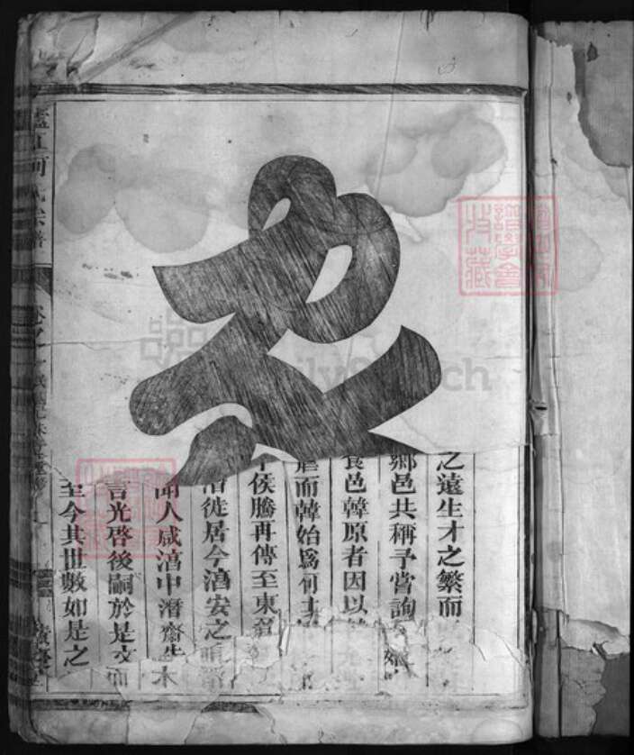 浙江省何氏族谱-卢江何氏宗谱 [3卷].pdf电子版预览图2