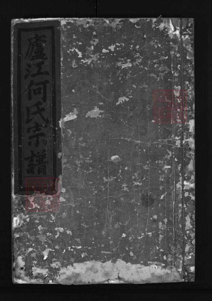 浙江省何氏族谱-卢江何氏宗谱 [5卷].pdf电子版缩略图