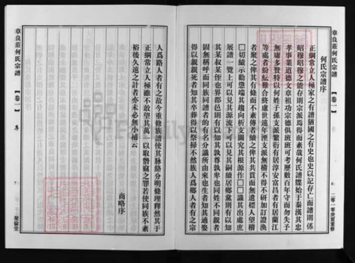 浙江省温州市苍南县何氏族谱-章良庄何氏族谱 [2卷].pdf电子版预览图4