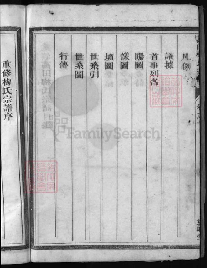 浙江省梅氏族谱-万田梅氏宗谱 [6卷].pdf电子版预览图3