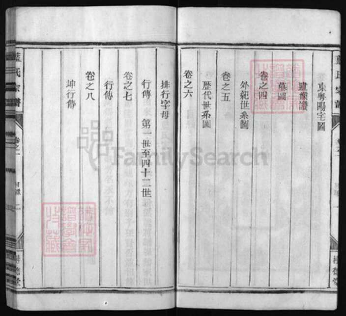 福建省龙岩市上杭县蓝氏族谱-蓝氏宗谱 [8卷].pdf电子版预览图4