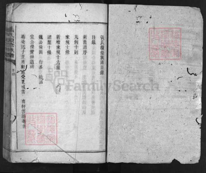 湖南省长沙市四川省成都市陕西省西安市张氏族谱-张氏续修族谱 [不分卷].pdf电子版预览图1