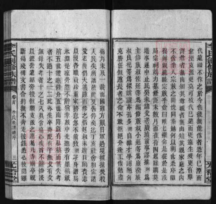 湖南省永州市东安县李氏族谱-李氏创修族谱[残卷].pdf电子版预览图4