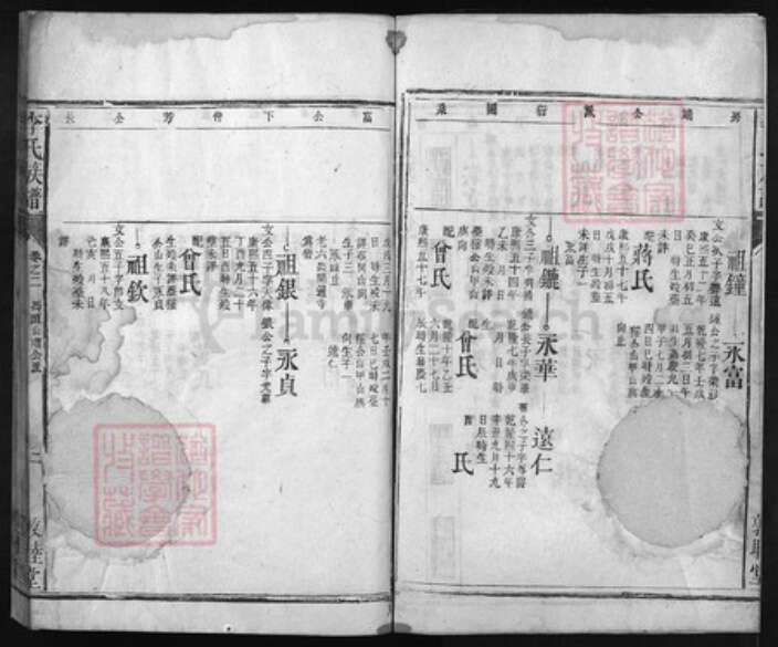 湖北省李氏族谱-李氏族谱 [残卷].pdf电子版预览图2