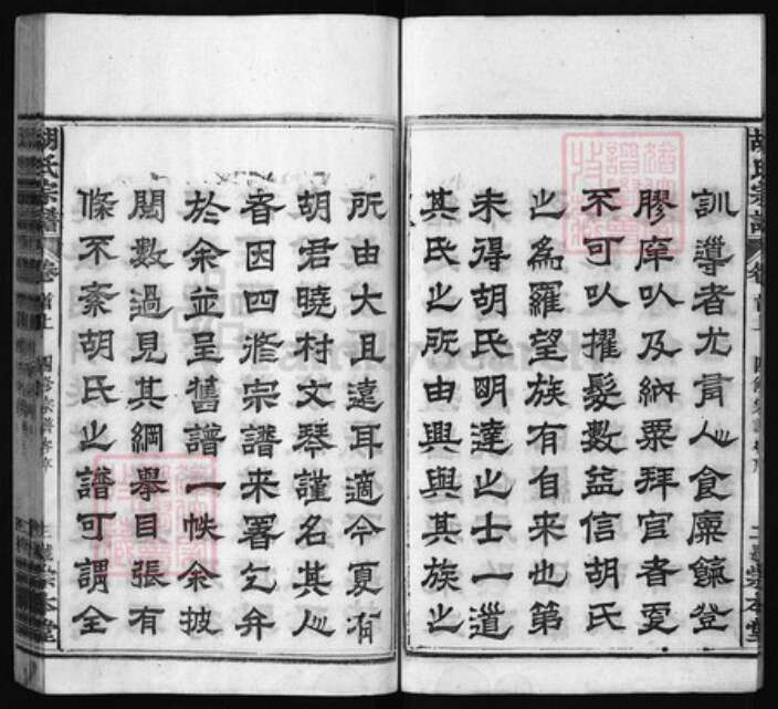 湖北省黄冈市罗田县胡氏族谱-胡氏宗谱[10卷, 首3卷, 首末1卷].pdf电子版预览图3