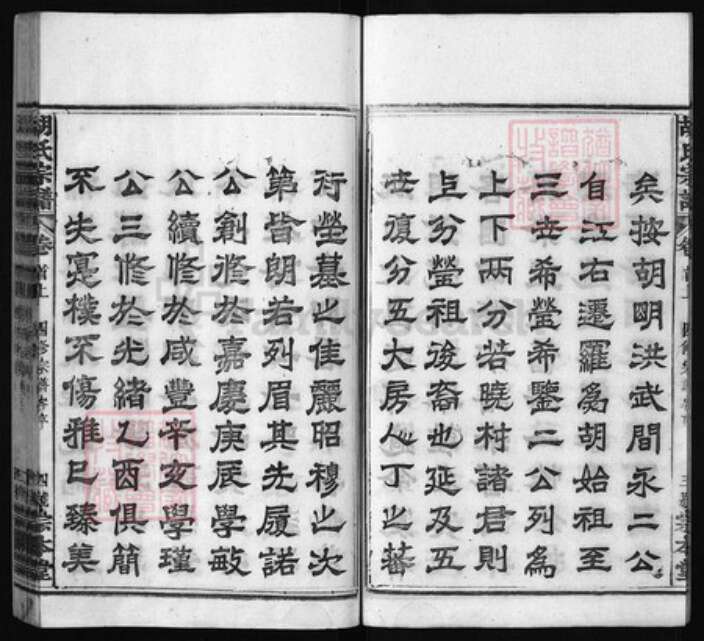 湖北省黄冈市罗田县胡氏族谱-胡氏宗谱[10卷, 首3卷, 首末1卷].pdf电子版预览图4