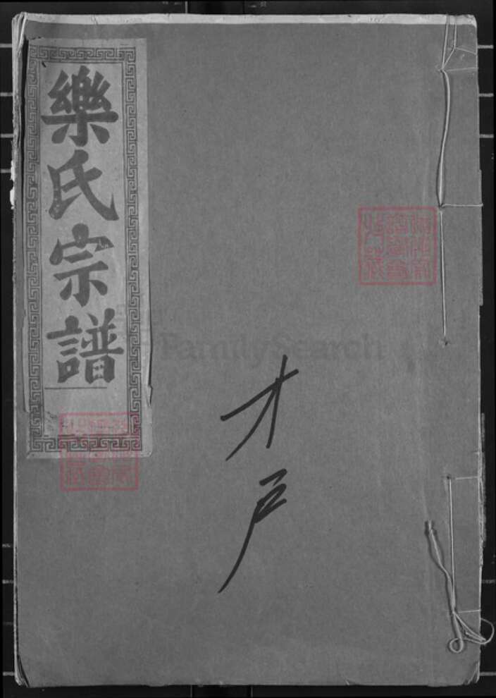 湖北省黄石市阳新县乐氏南阳堂族谱-鄂东乐氏宗谱.pdf电子版缩略图