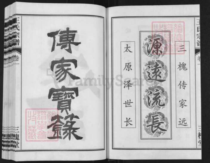 安徽省合肥市长丰县水湖镇王氏三槐堂族谱-王氏兴隆宗谱.pdf电子版预览图2