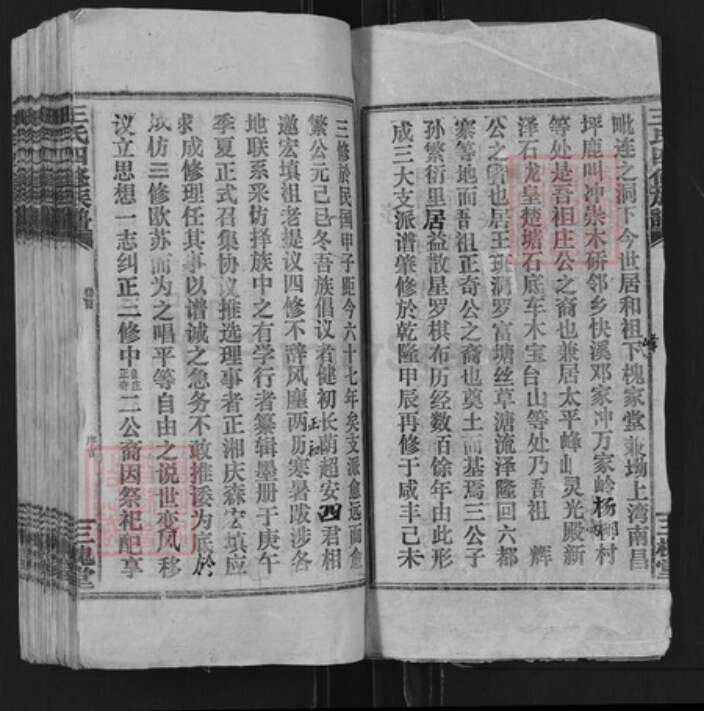 湖南省邵阳市王氏三槐堂族谱-王氏四修族谱.pdf电子版预览图2