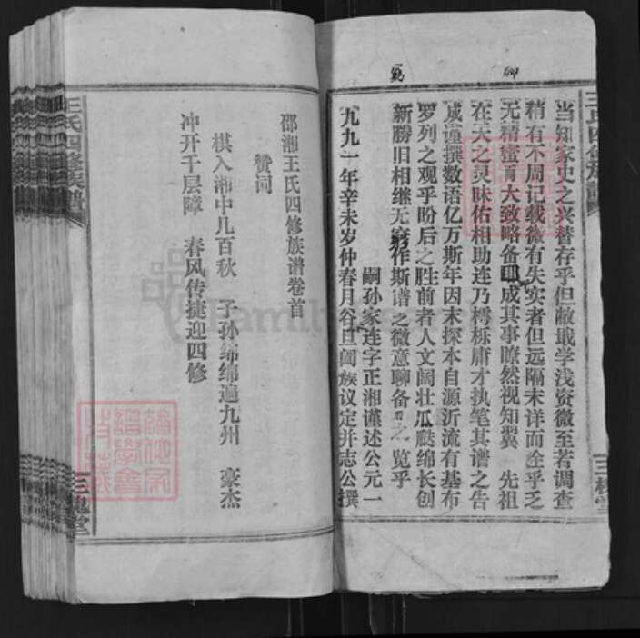 湖南省邵阳市王氏三槐堂族谱-王氏四修族谱.pdf电子版预览图4