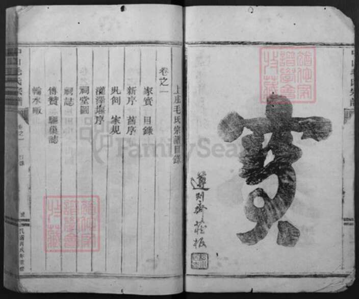 浙江省丽水市松阳县三都乡毛氏孝思堂族谱-中山毛氏宗谱.pdf电子版预览图2
