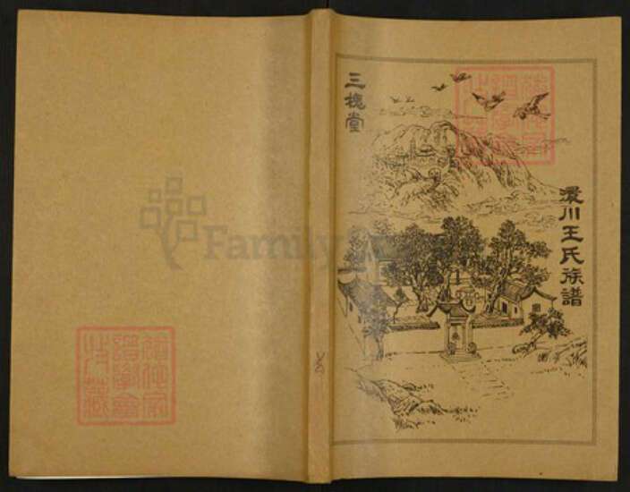 湖北省孝感市孝昌县邹岗镇王氏三槐堂族谱-澴川王氏族谱.pdf电子版缩略图