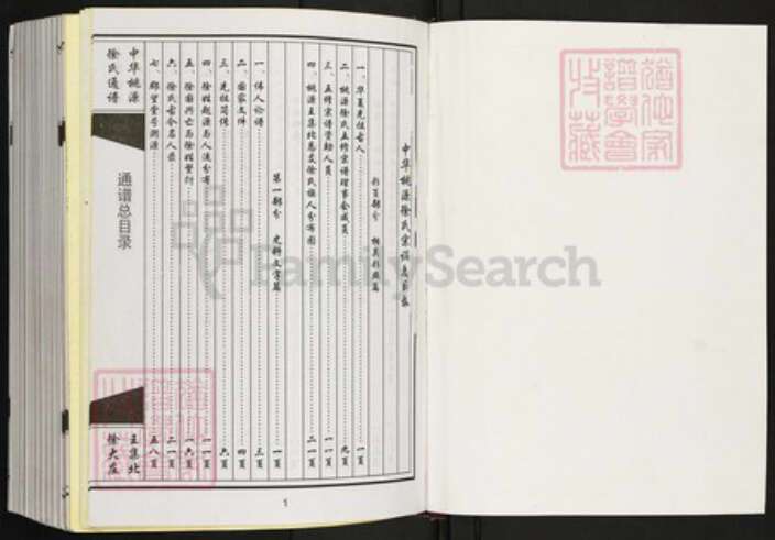 江苏省宿迁市泗阳县王集镇徐氏南洲堂族谱-中华桃源徐氏通谱.pdf电子版预览图1