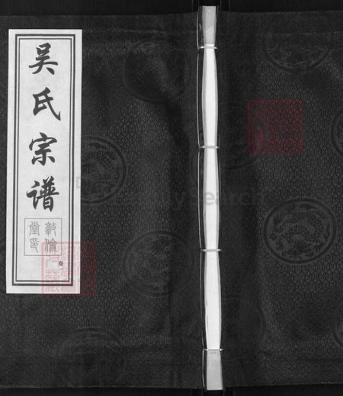 江苏省常州市武进县礼嘉镇吴氏敦伦堂族谱-吴氏宗谱.pdf电子版缩略图