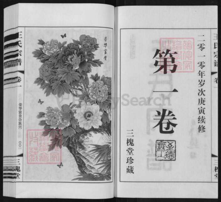 江苏省常州市天宁区郑陆镇王氏三槐堂族谱-王氏宗谱.pdf电子版预览图2