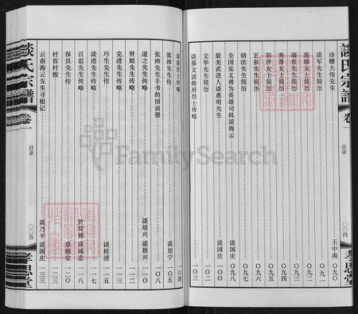 江苏省常州市武进县洛阳镇谈氏孝思堂族谱-谈氏宗谱.pdf电子版预览图4
