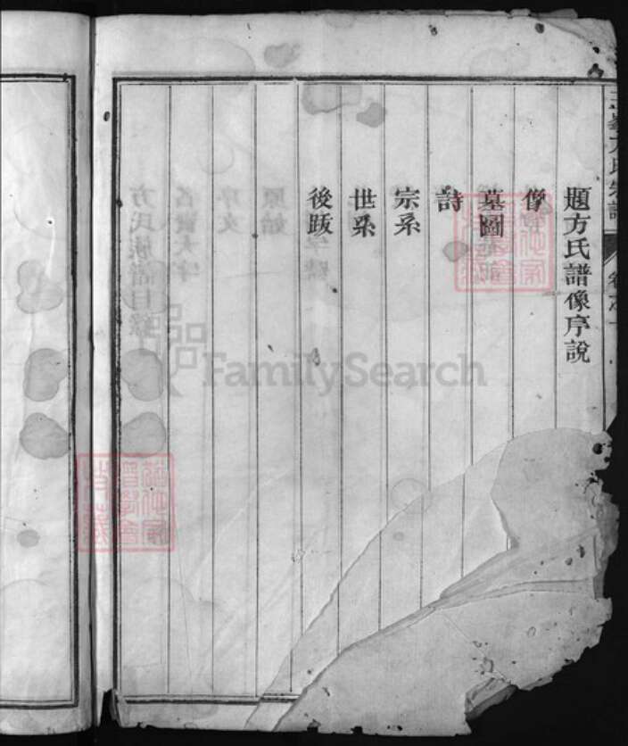 浙江省方氏族谱-三峰方氏宗谱 [4卷].pdf电子版预览图3