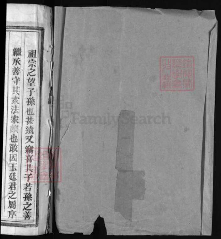 浙江省何氏族谱-章良庄何氏宗谱 [4卷].pdf电子版预览图1