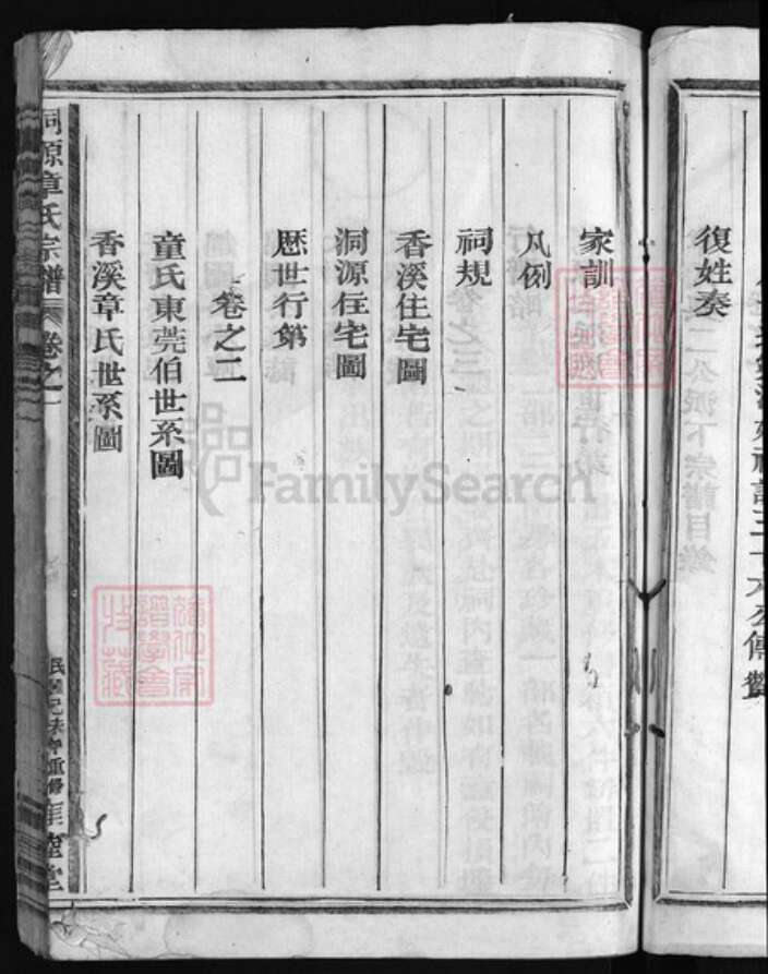 浙江省章；童氏族谱-洞源章氏宗谱 [3卷].pdf电子版预览图4