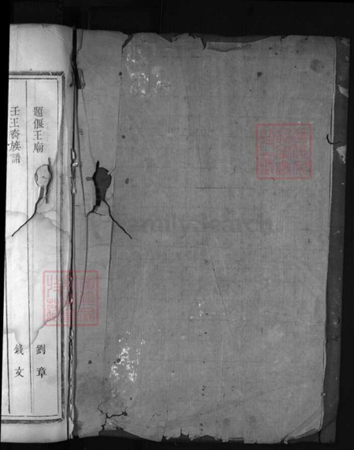 浙江省衢州徐氏族谱-乌冈徐氏宗谱 [残卷5卷].pdf电子版预览图1