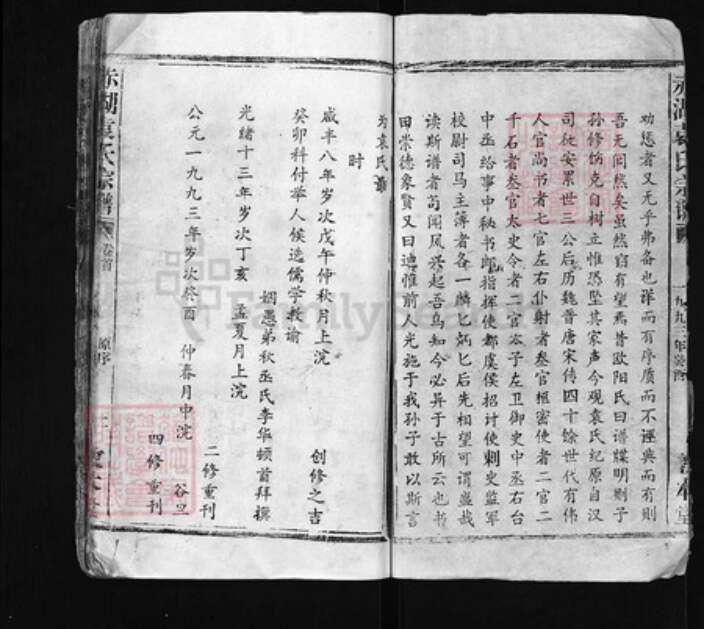 湖北省黄冈市蕲春县袁氏族谱-赤湖袁氏宗谱 [18卷,首4卷].pdf电子版预览图2