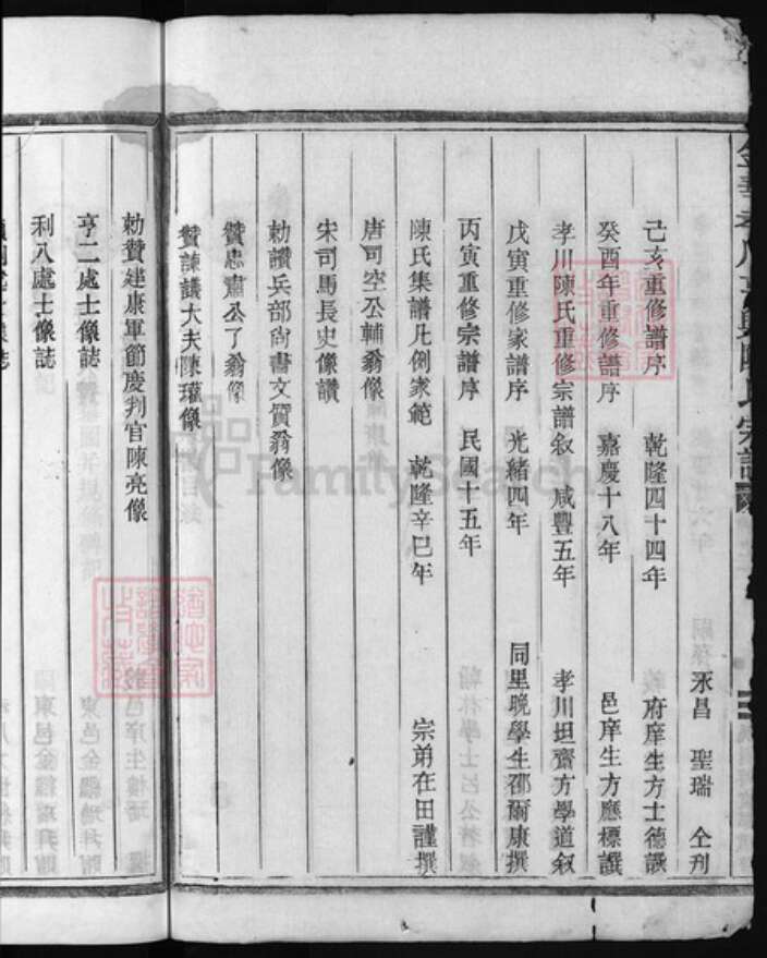 浙江省金华市陈氏族谱-金华孝川平舆陈氏宗谱 [3卷].pdf电子版预览图3