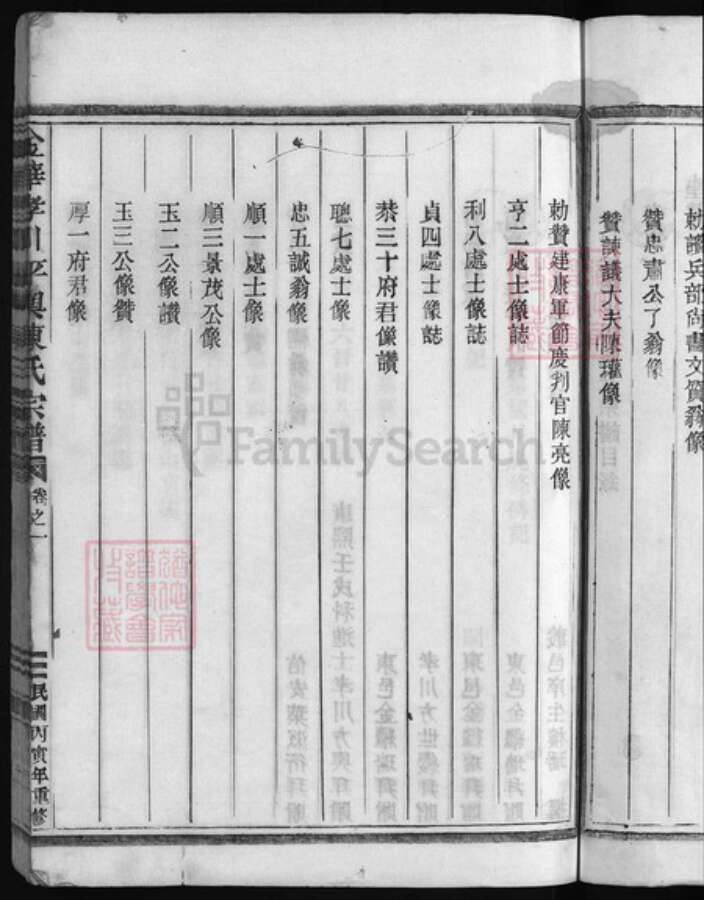 浙江省金华市陈氏族谱-金华孝川平舆陈氏宗谱 [3卷].pdf电子版预览图4