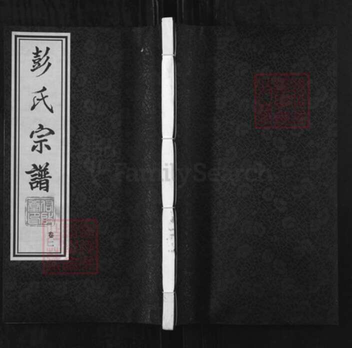 江苏省常州市武进县彭氏佑启堂族谱-彭氏宗谱.pdf电子版缩略图