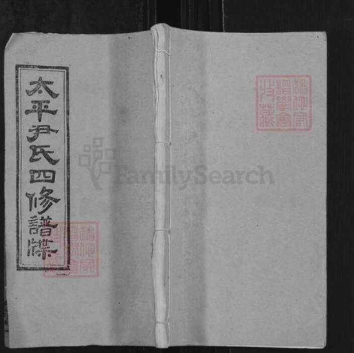 湖南省邵阳市邵东市尹氏穆清堂族谱-太平尹氏四修谱牒.pdf电子版缩略图