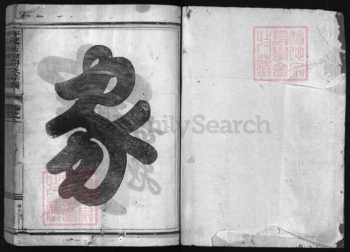 浙江省舒氏族谱-平阳五湖舒洪二宗家谱 [卷数混乱].pdf电子版预览图1