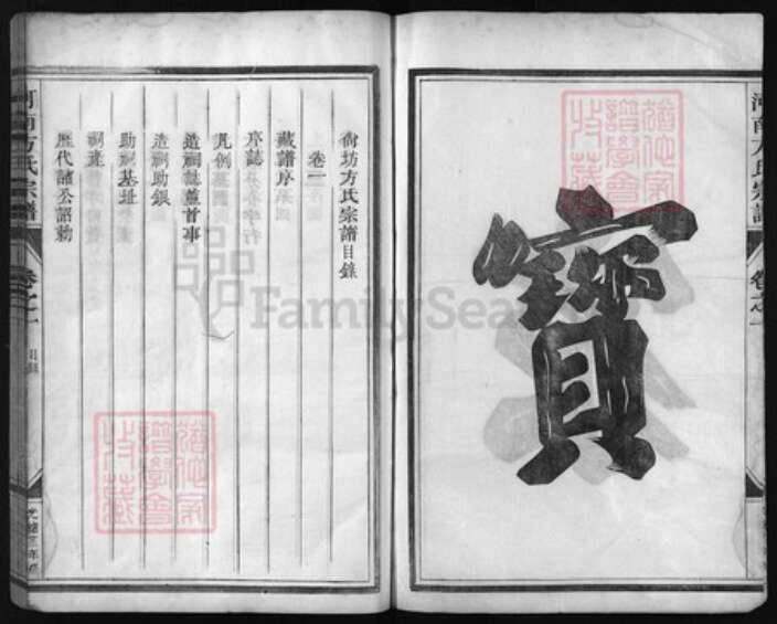 浙江省方氏族谱-河南方氏宗谱 [6卷].pdf电子版预览图2