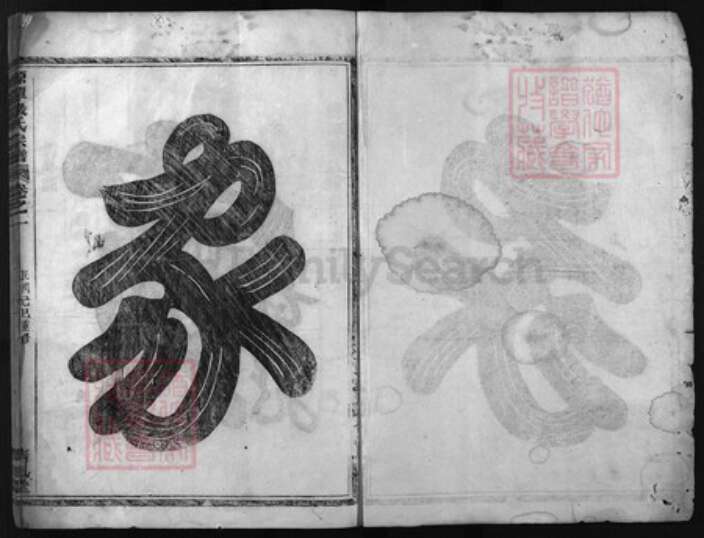 浙江省严氏族谱-源潭严氏宗谱 [2卷, 行传6卷, 世系8卷].pdf电子版预览图1