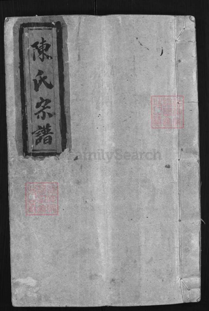 浙江省温州市平阳县陈氏族谱-颍川郡陈氏宗谱 [不分卷].pdf电子版缩略图