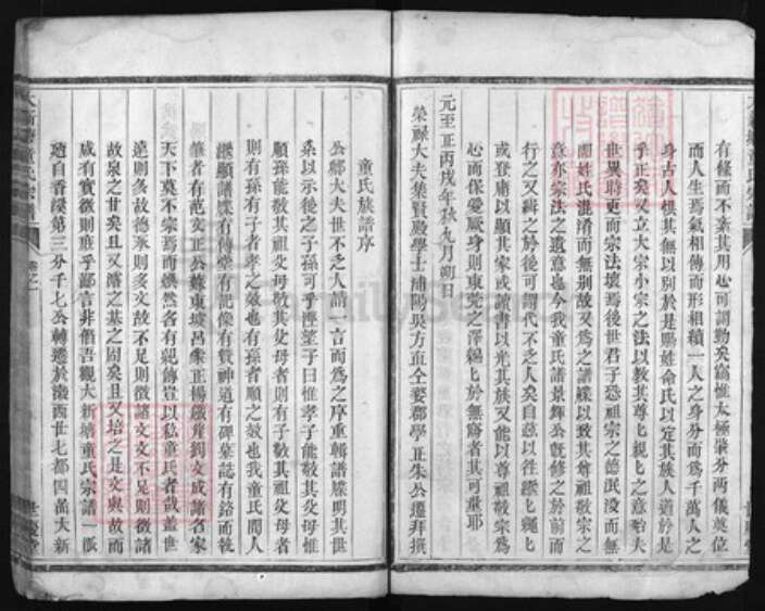 浙江省童氏族谱-大新塘童氏宗谱 [4卷].pdf电子版预览图4