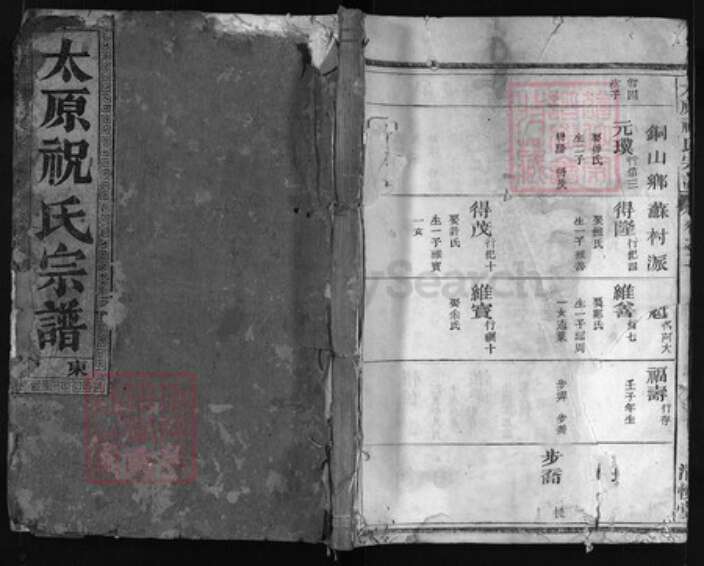 浙江省祝氏族谱-太原祝氏宗谱 [3卷].pdf电子版缩略图