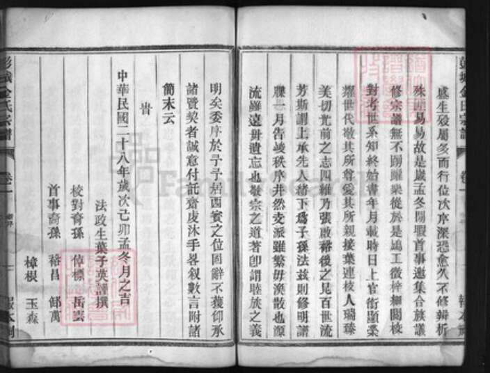 浙江省金氏族谱-彭城金氏宗谱 [4卷].pdf电子版预览图4