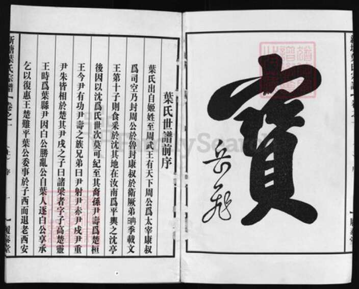 浙江省叶氏族谱-新塘叶氏宗谱 [6卷].pdf电子版预览图2