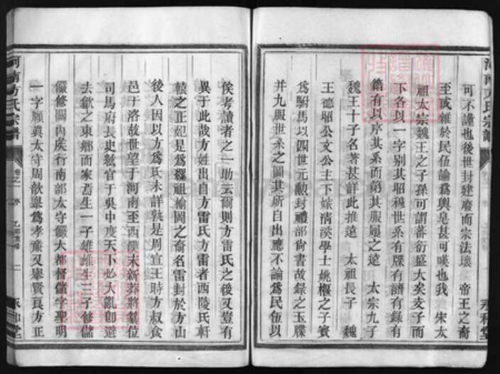 浙江省宁波市方氏族谱-河南方氏宗谱 [5卷].pdf电子版预览图4